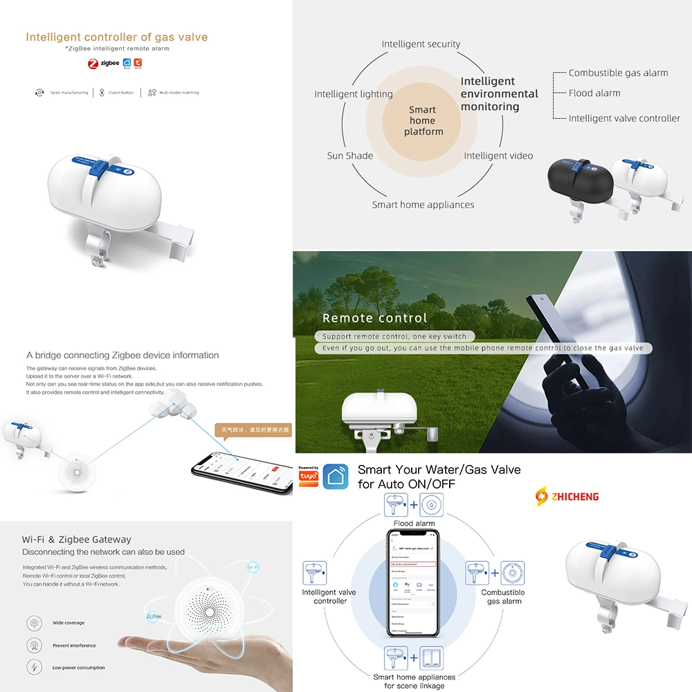 Smart Home Gas Cylinder Tank Valve Manipulator to Control Gas Valve on-off