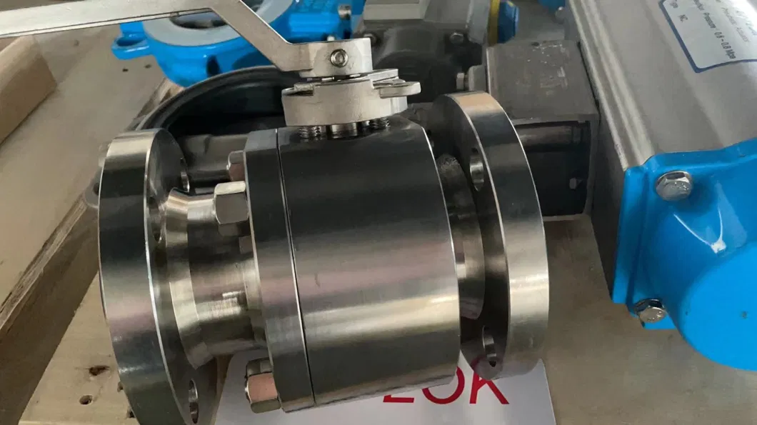 Nai-Lok High Pressure Special Alloy 904L Split Body Stainless Steel Full Bore Flanged 3 PCS Floating Ball Valve