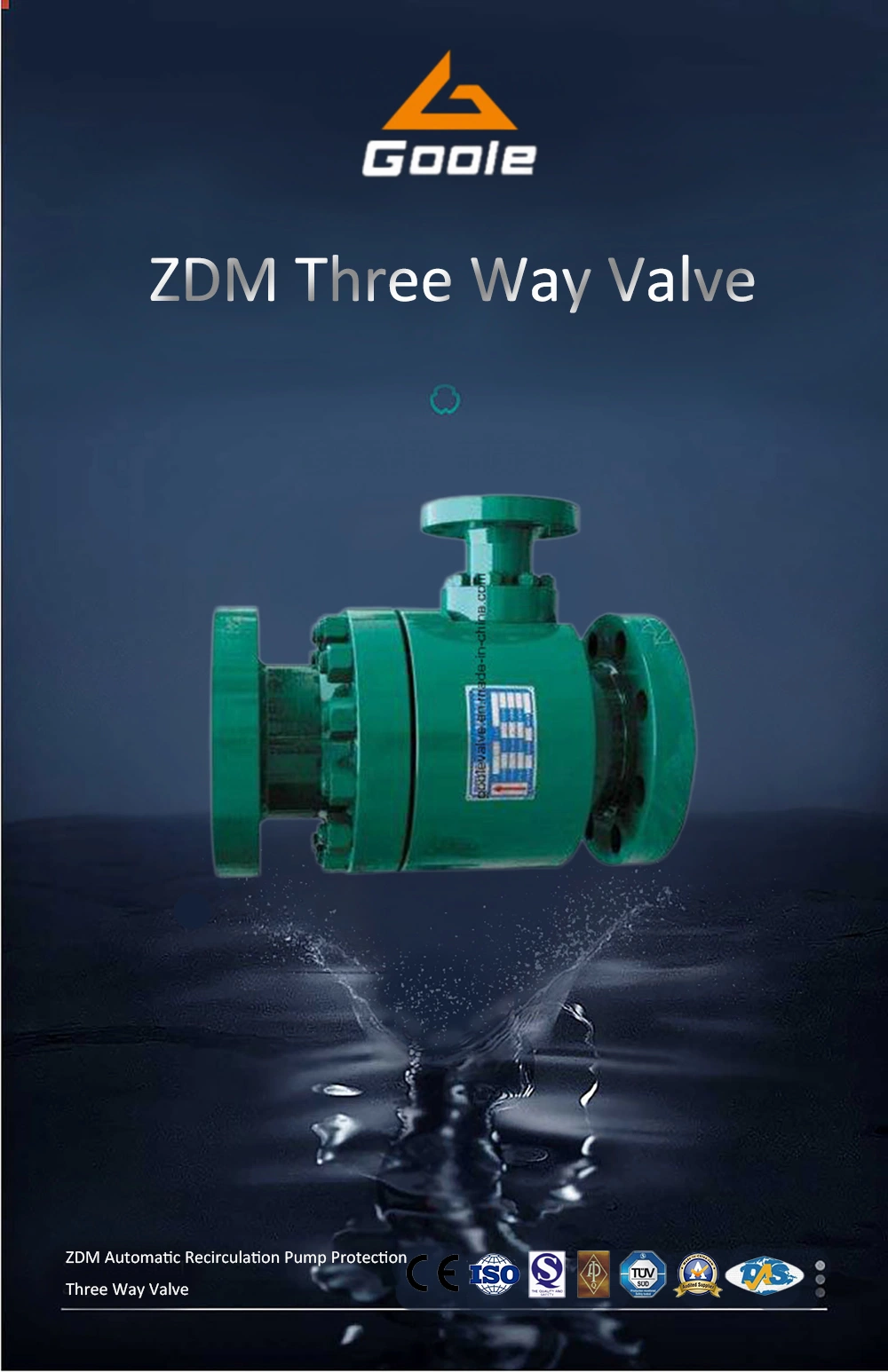 Zdm Automatic Recirculation Pump Protection Three Way Valve