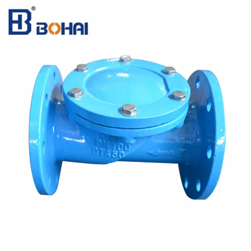Soupape à vanne de recirculation automatique de carton en bois d'exportation standard de GB Bohai de fonte